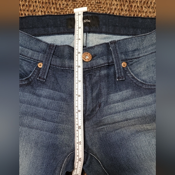 NWT / JAMES ICON sexy-kitten icon crop W/Zip size /25 blue - Picture 4 of 12